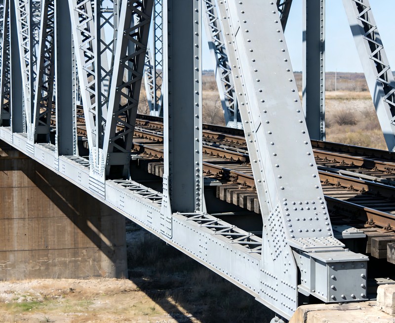 Ponte Ferrovi&aacute;ria de A&ccedil;o Pr&eacute;-fabricada