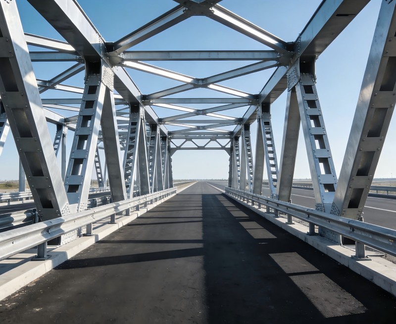 Ponte rodovi&aacute;ria de a&ccedil;o pr&eacute;-fabricada