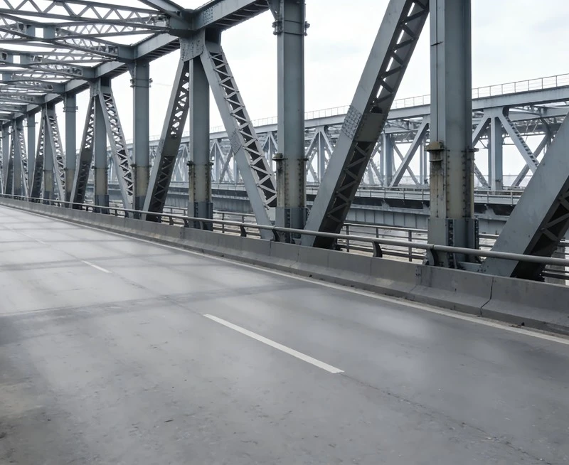 Ponte rodovi&aacute;ria de a&ccedil;o pr&eacute;-fabricada