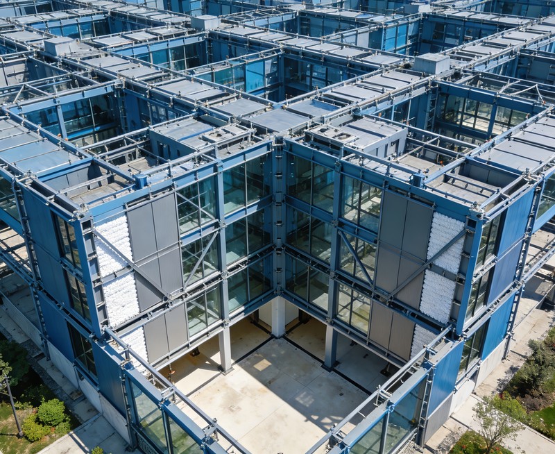 Carca&ccedil;a Modular em Estrutura de A&ccedil;o