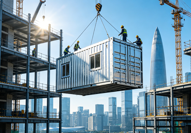 Chega a era da produtiza&ccedil;&atilde;o predial! Shenzhen pr&eacute;-lan&ccedil;a o primeiro lote de atlas de constru&ccedil;&atilde;o modular da China