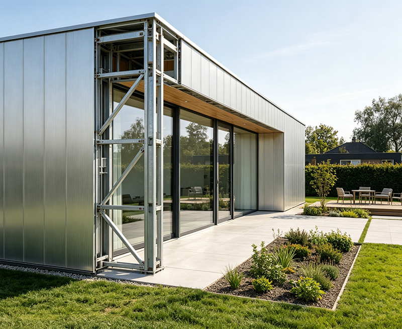 Carca&ccedil;a Modular em Estrutura de A&ccedil;o