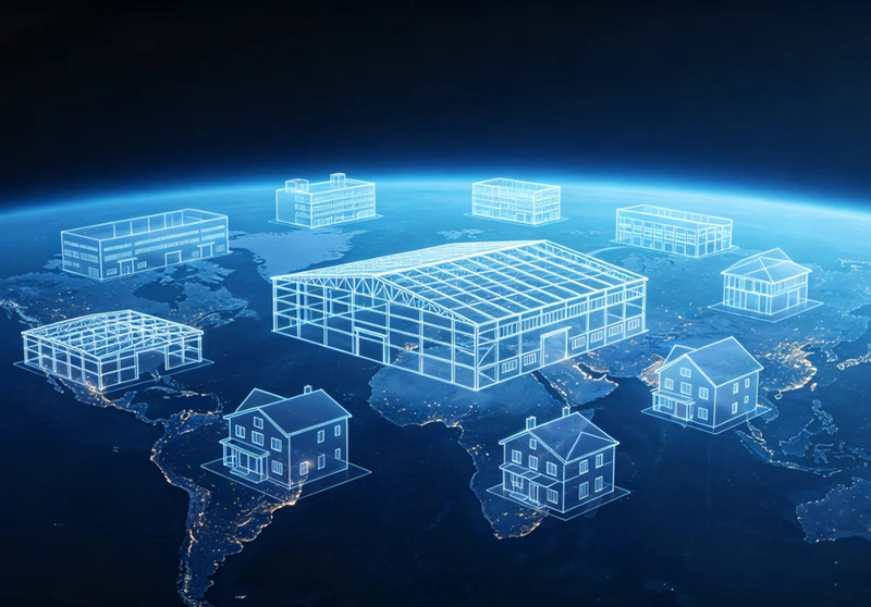 Crescimento global do mercado de edif&iacute;cios de a&ccedil;o pr&eacute;-fabricados (PEB) 2026 &ndash; Verde e Inteligente