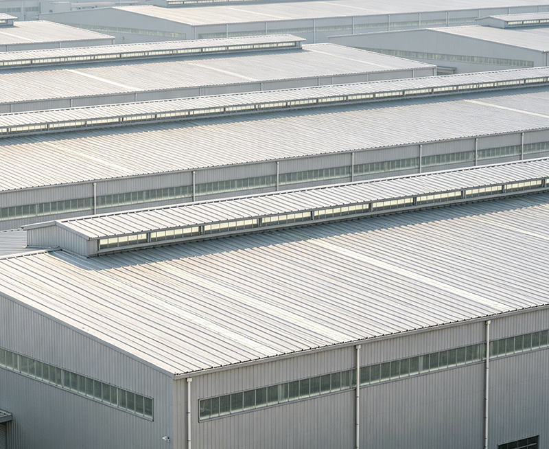Multi - constru&ccedil;&atilde;o industrial da oficina da constru&ccedil;&atilde;o de a&ccedil;o do per&iacute;odo